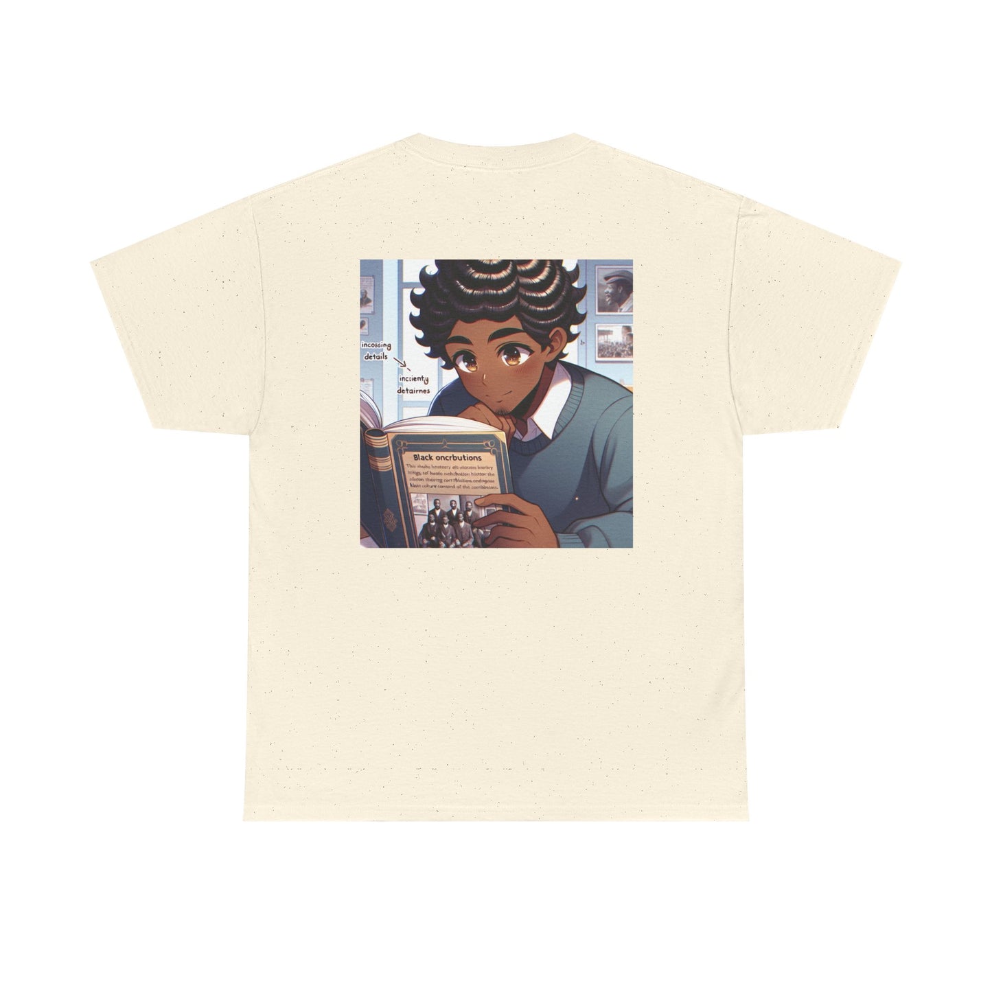 YBE "Anime Black Knowledge" Unisex Heavy Cotton Tee