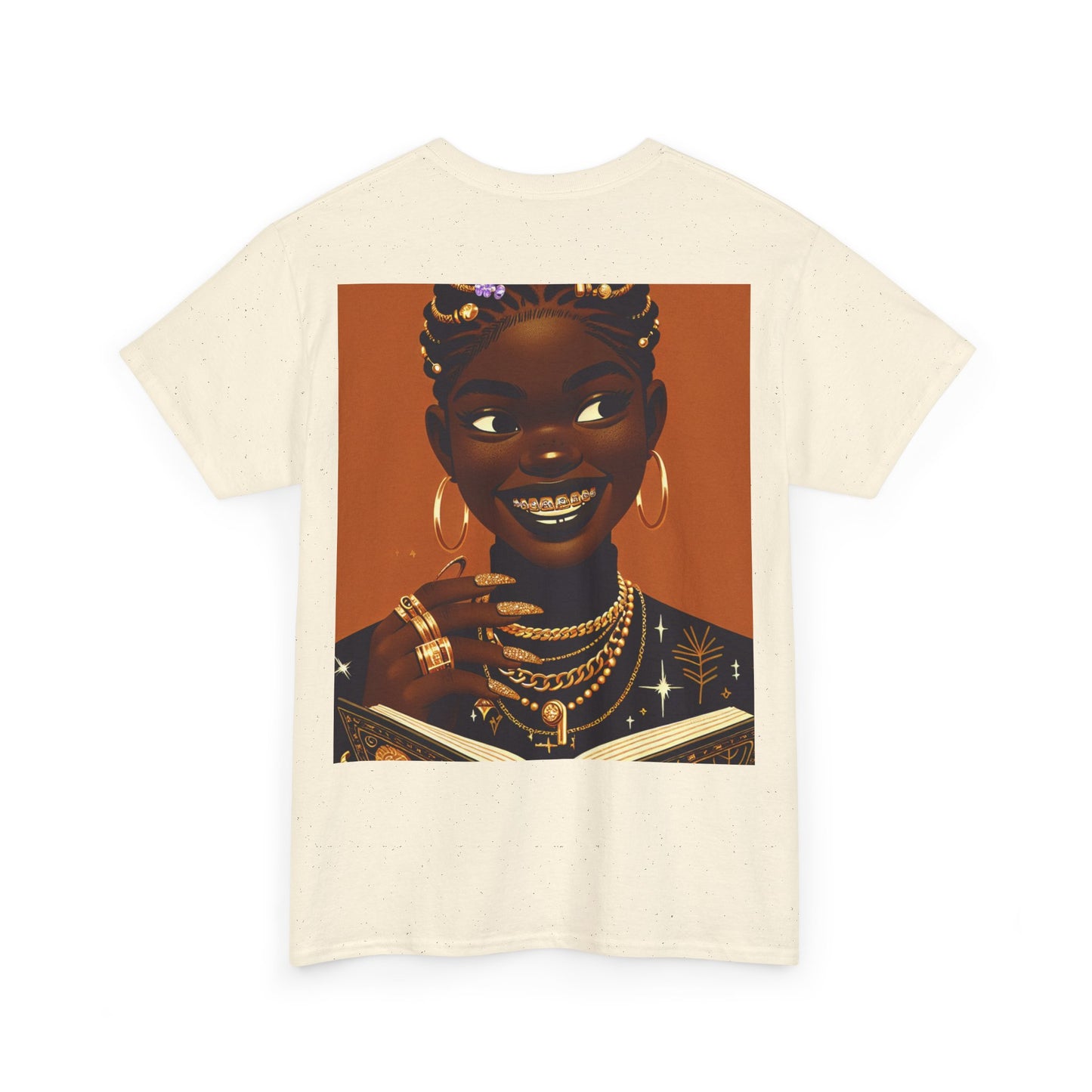 YBE "Anime Her Luxurious Knowledgeable Smile p.1" Unisex Heavy Cotton Tee