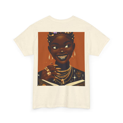 YBE "Anime Her Luxurious Knowledgeable Smile p.1" Unisex Heavy Cotton Tee