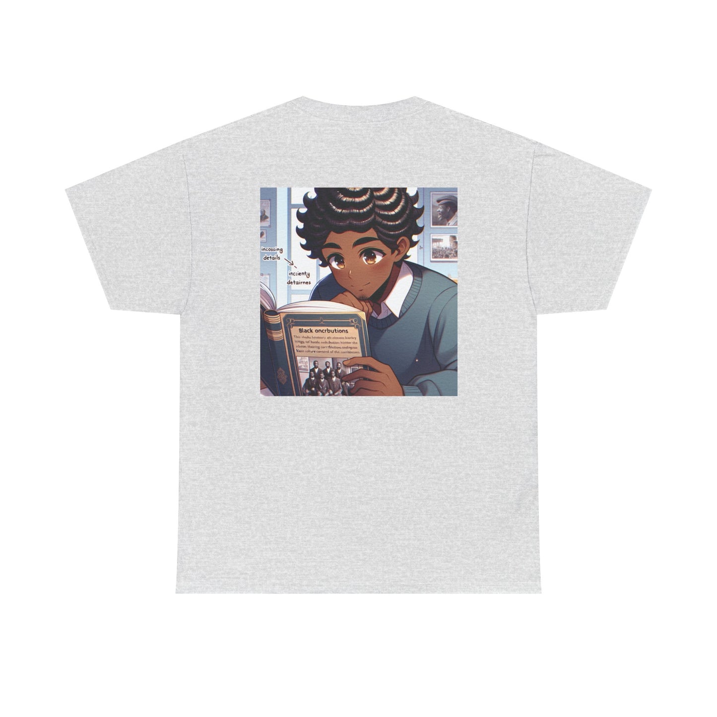 YBE "Anime Black Knowledge" Unisex Heavy Cotton Tee