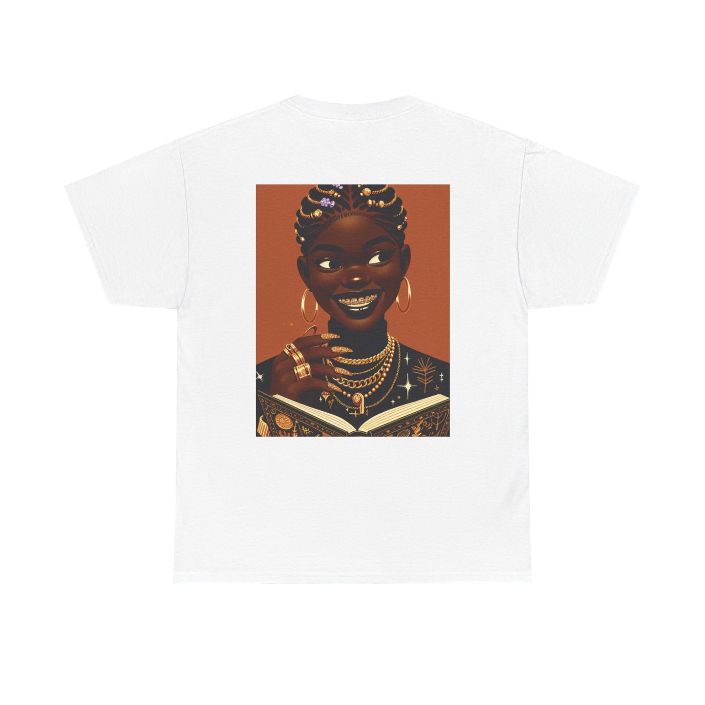 YBE "Anime Her Luxurious Knowledgeable Smile p.1" Unisex Heavy Cotton Tee
