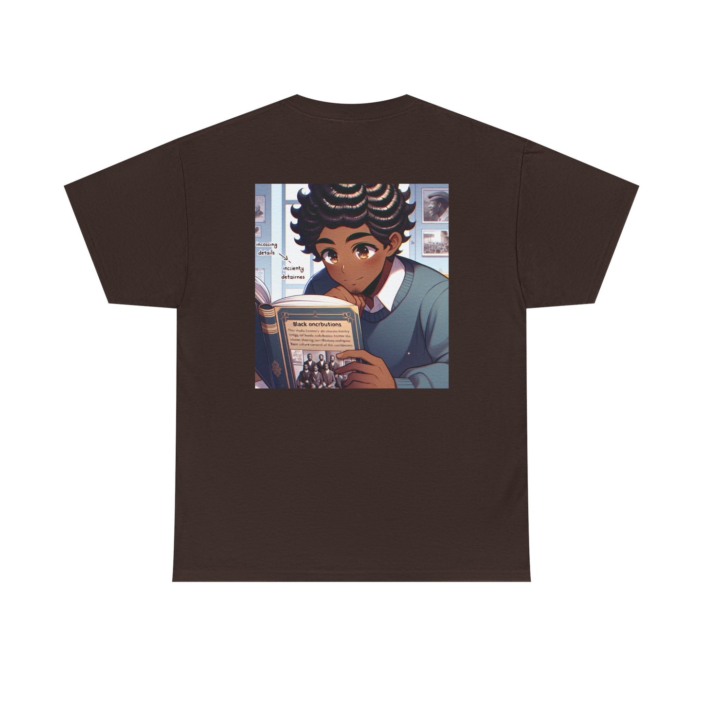 YBE "Anime Black Knowledge" Unisex Heavy Cotton Tee
