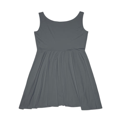 Women's YBE Fall Colors Dark Grey Skater Dress