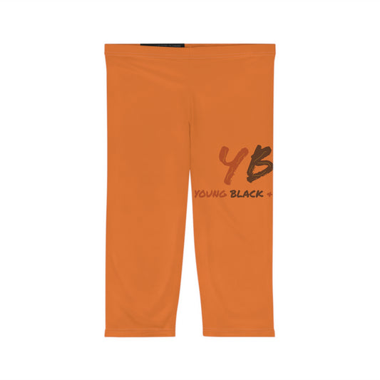 Women’s Leggings YBE Fall Colors Light Orange