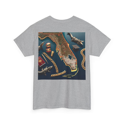 YBE Unisex "FLORIDIAN Part.1" Heavy Cotton Tee