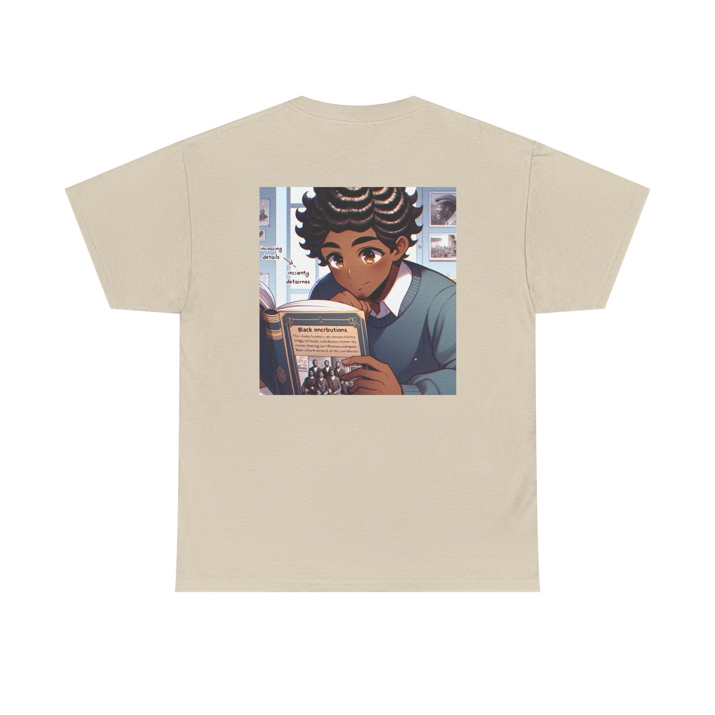 YBE "Anime Black Knowledge" Unisex Heavy Cotton Tee
