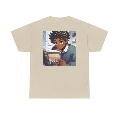YBE "Anime Black Knowledge" Unisex Heavy Cotton Tee