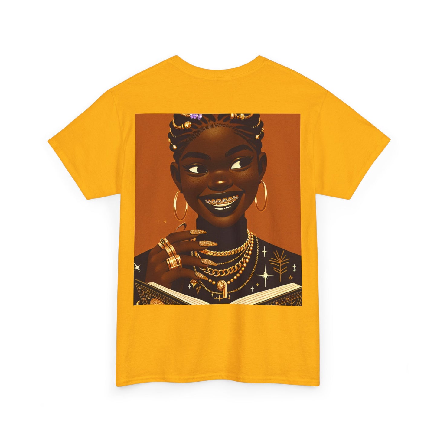 YBE "Anime Her Luxurious Knowledgeable Smile p.1" Unisex Heavy Cotton Tee