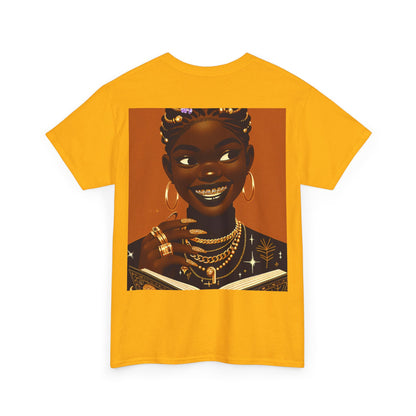 YBE "Anime Her Luxurious Knowledgeable Smile p.1" Unisex Heavy Cotton Tee