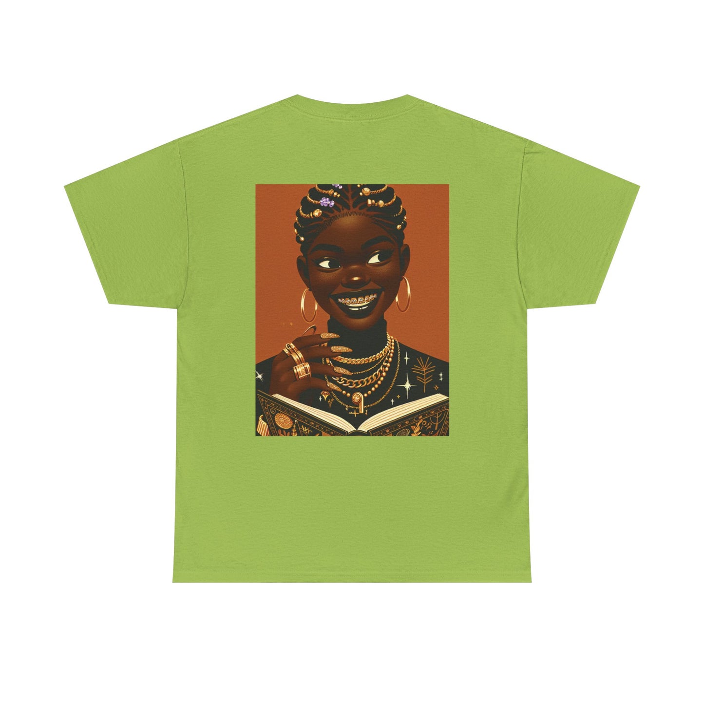 YBE "Her Luxurious Knowledgeable Smile p.1" Unisex Heavy Cotton Tee