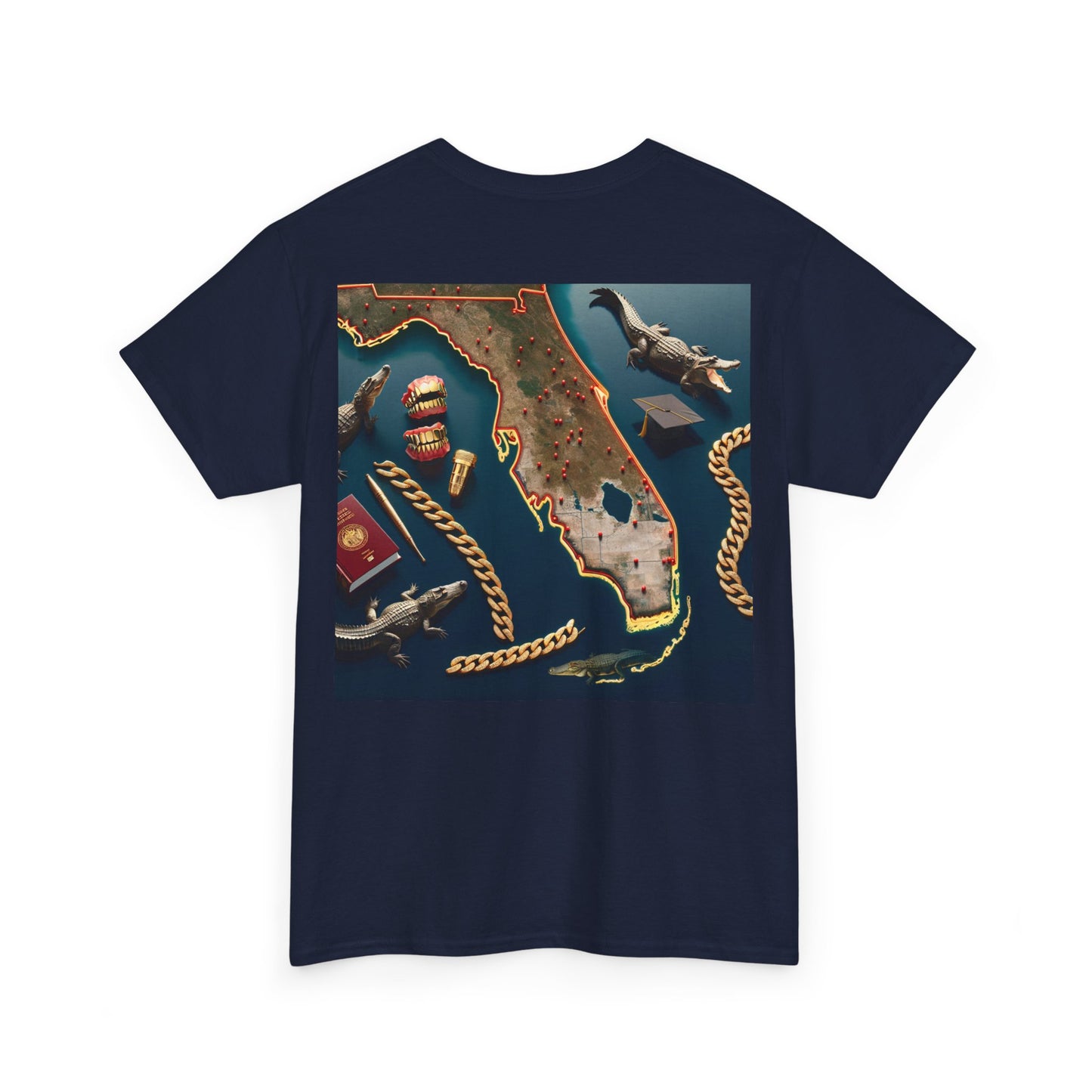 YBE Unisex "FLORIDIAN Part.1" Heavy Cotton Tee