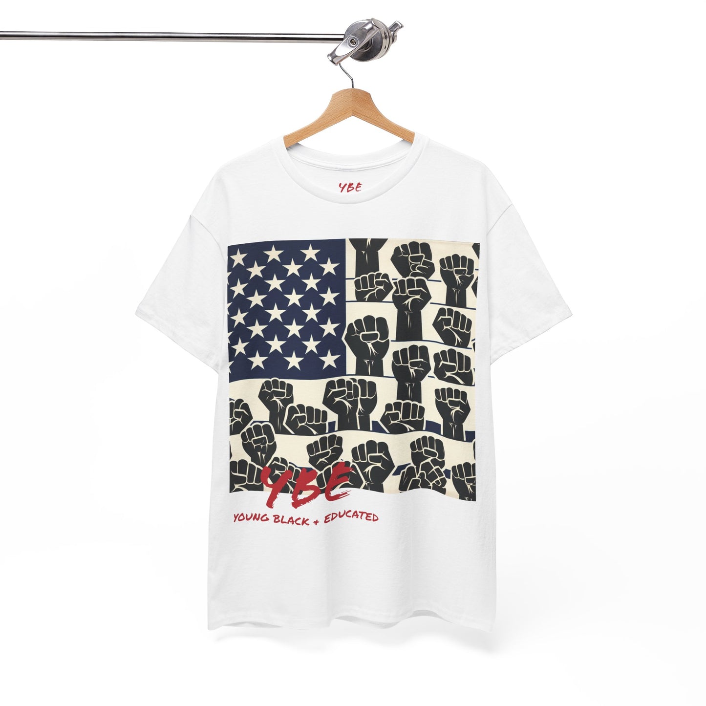 YBE Black Power Fist Flag 2