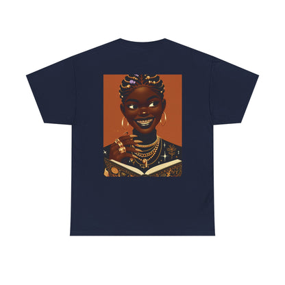 YBE "Her Luxurious Knowledgeable Smile p.1" Unisex Heavy Cotton Tee