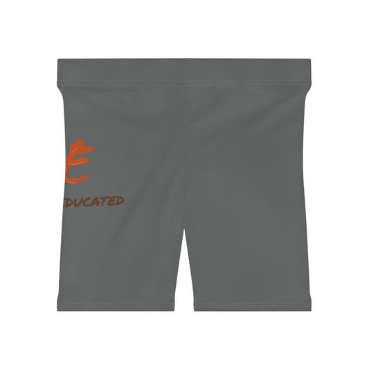 Women's YBE Fall Colors Dark Grey Biker Shorts