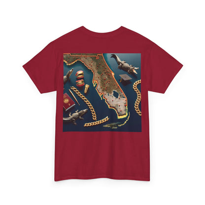 YBE Unisex "FLORIDIAN Part.1" Heavy Cotton Tee