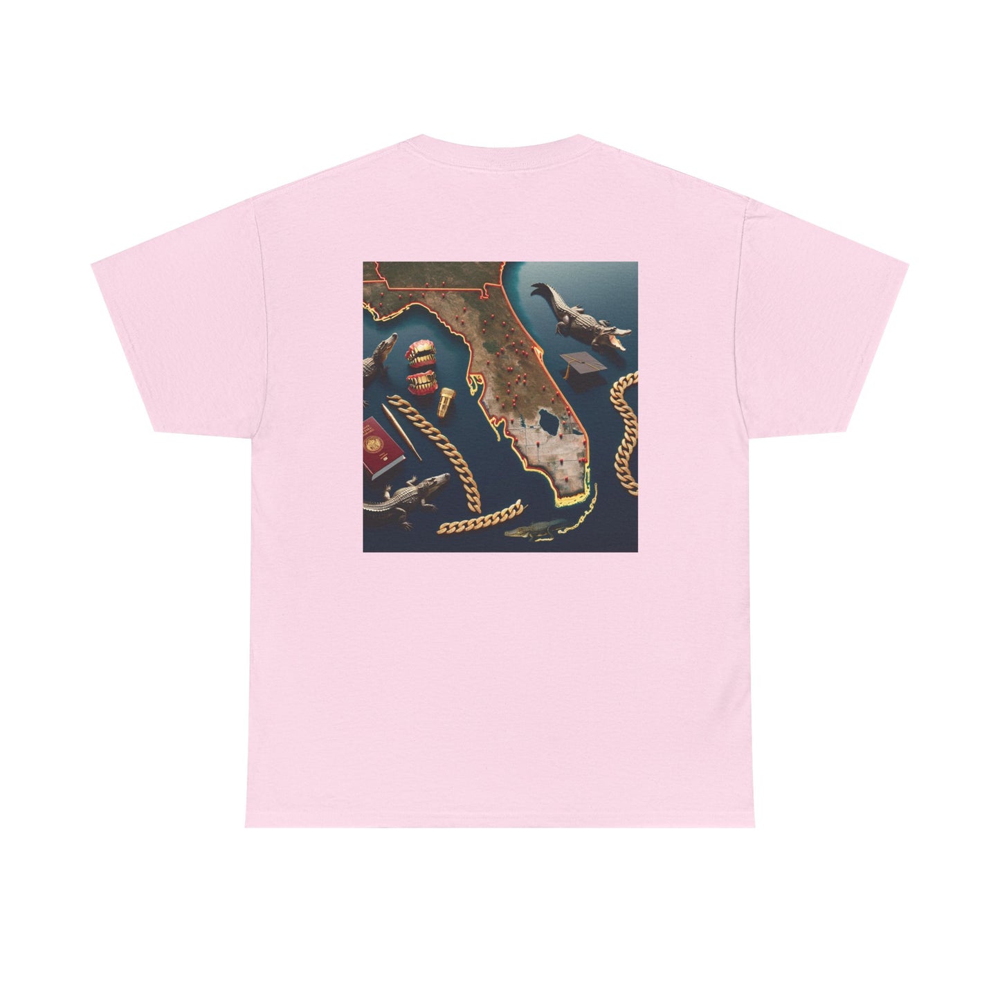 YBE Unisex "FLORIDIAN Part.1" Heavy Cotton Tee